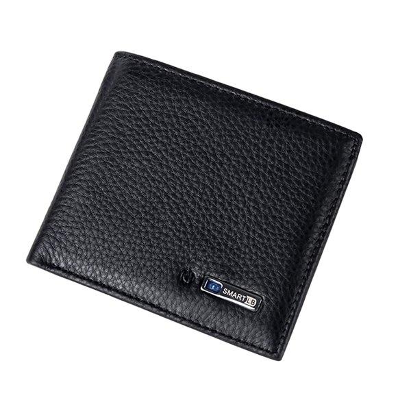 Wallet for Men - Genuine Leather, High Quality, Anti-Lost Intelligent Bluetooth