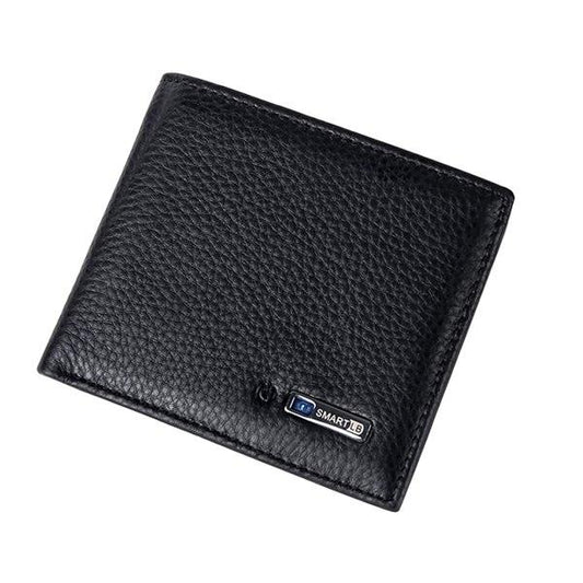 Wallet for Men - Genuine Leather, High Quality, Anti-Lost Intelligent Bluetooth