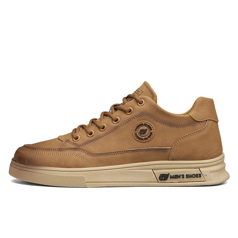 Men's Workwear Leather Shoes - Soft Soled Casual Shoes