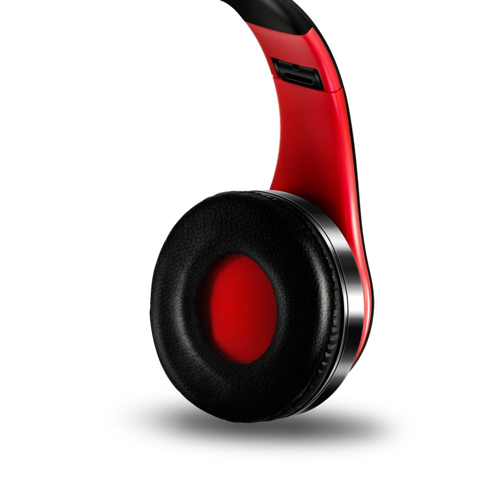 Wireless Bluetooth Headphones Over Ear With Mic Stereo Sound