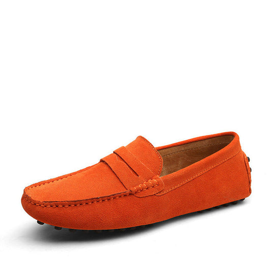 Men's Moccasins Loafers - High-Quality Genuine Leather Flats