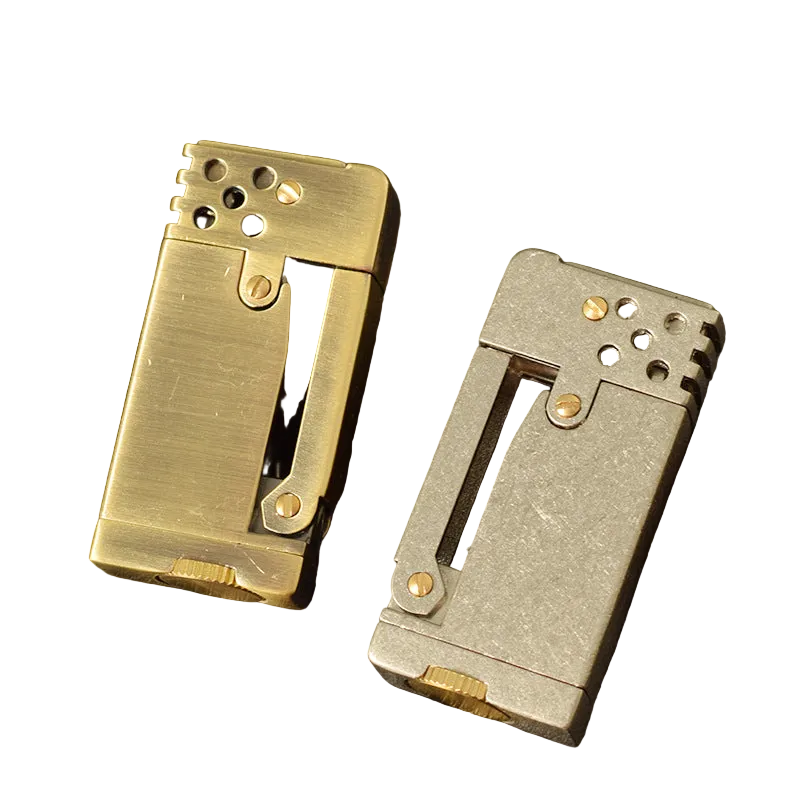 Vintage Retro Kerosene Lighter - Side-Press Ignition