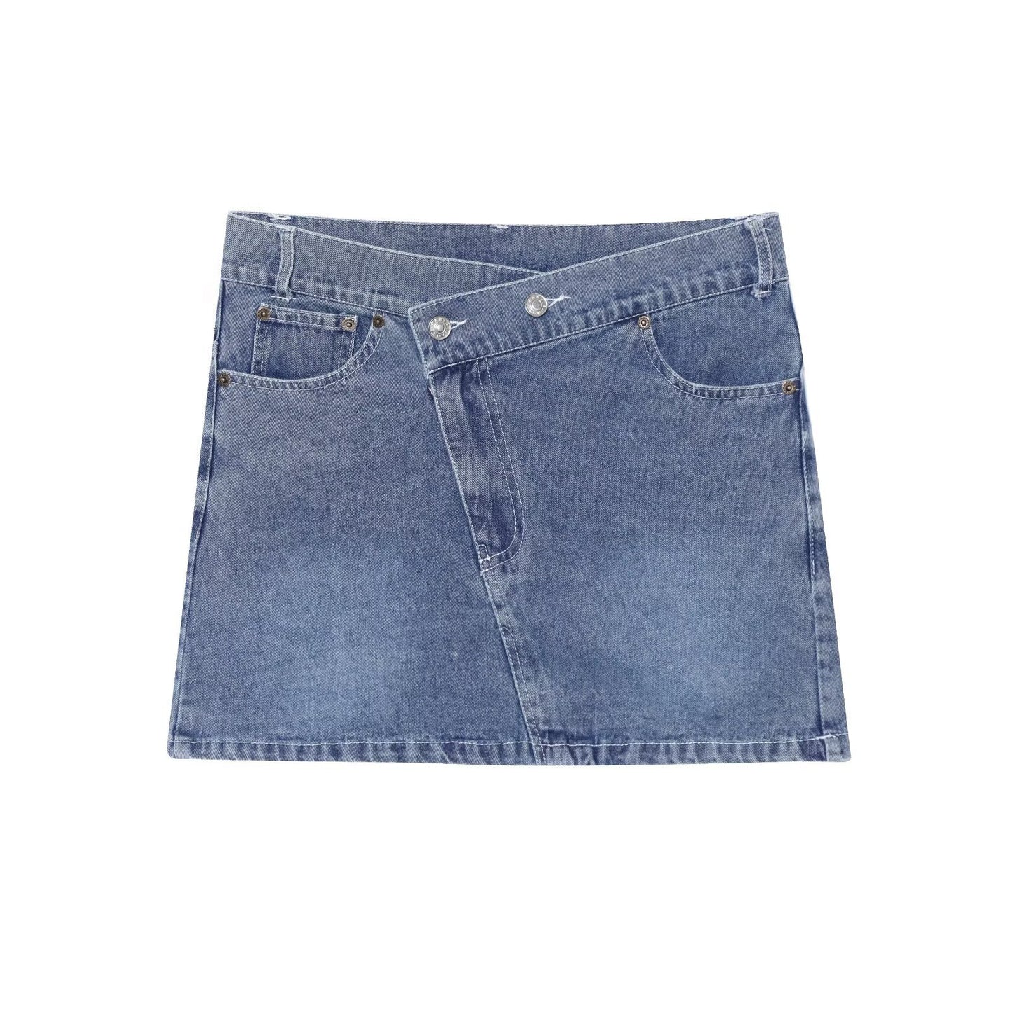Women's Casual Versatile Denim Mini Skirt