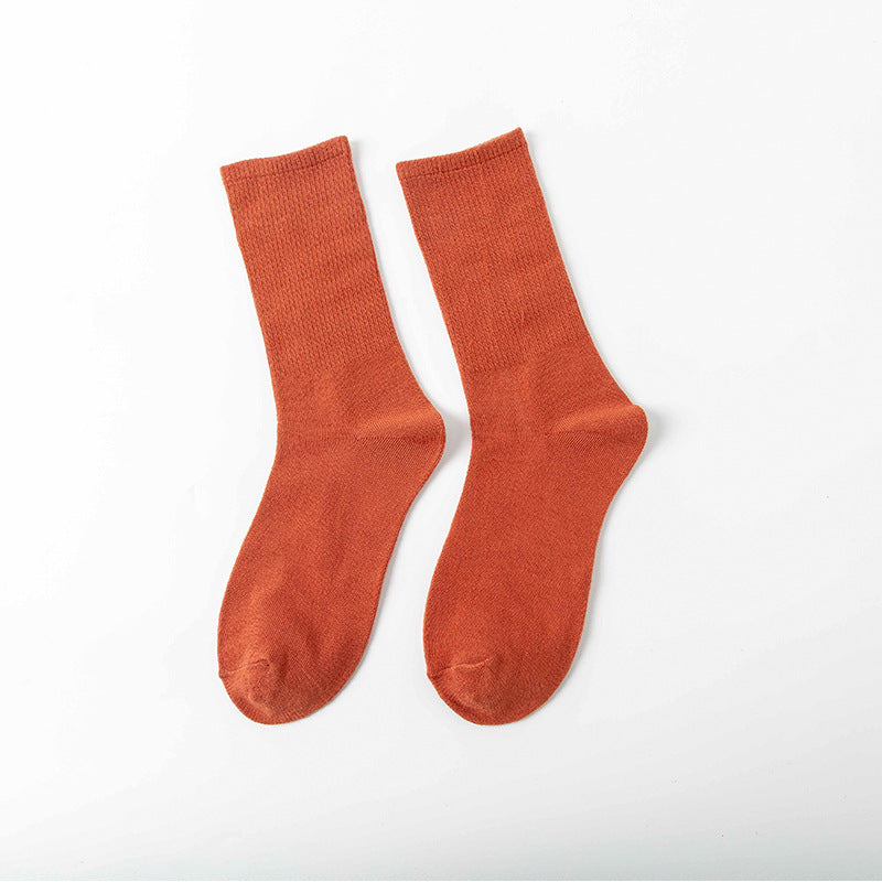 Japanese Cotton Socks - Two Stripe Retro Look