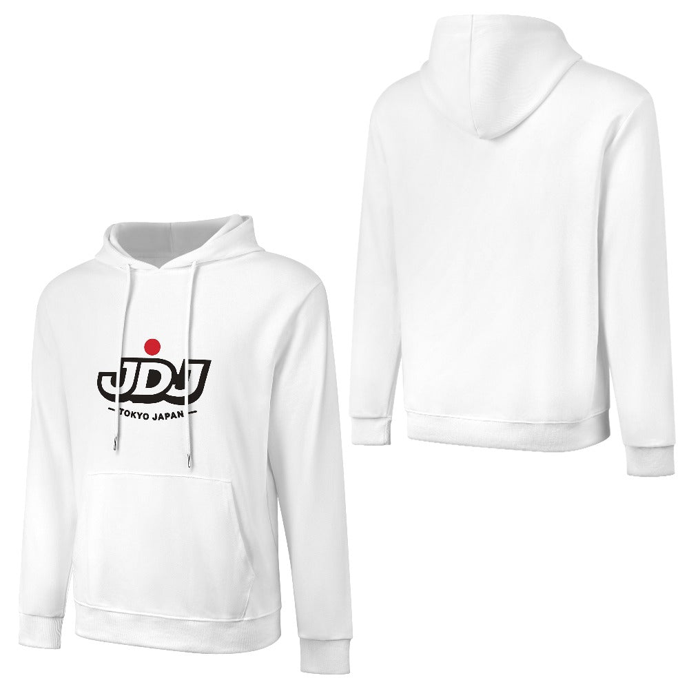 JDJ Tokyo Logo Pure Cotton Hoodie White