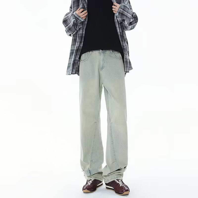 Retro Washed Denim Jeans for Men and Women - Summer Casual