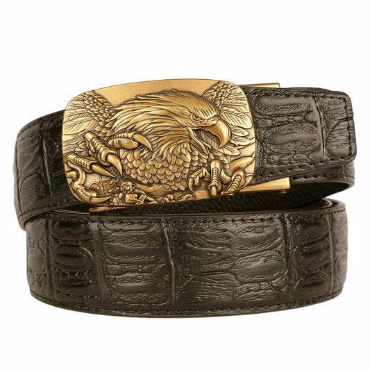 Top Layer Cowhide Belt Men
