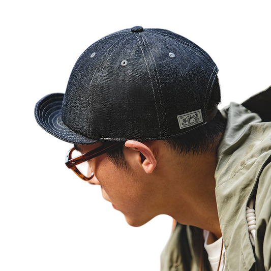 Workman's Japanese Denim Retro Duckbill Hat
