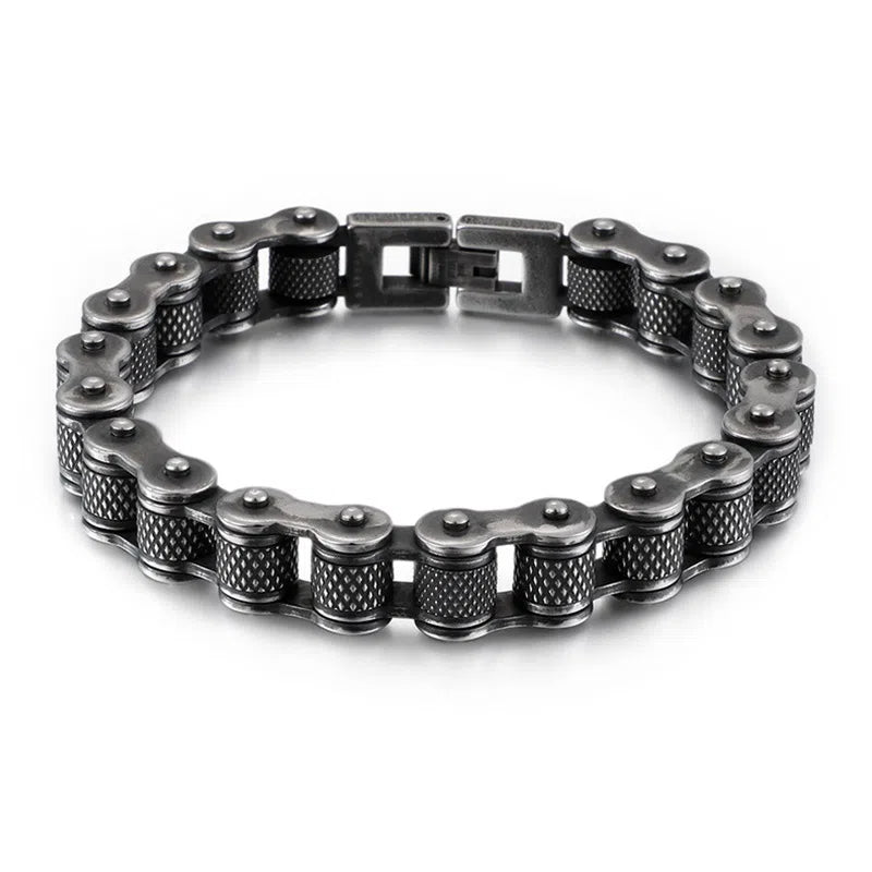 Bicycle Bracelet Titanium Steel Men Motorcycle Chain Accessories
