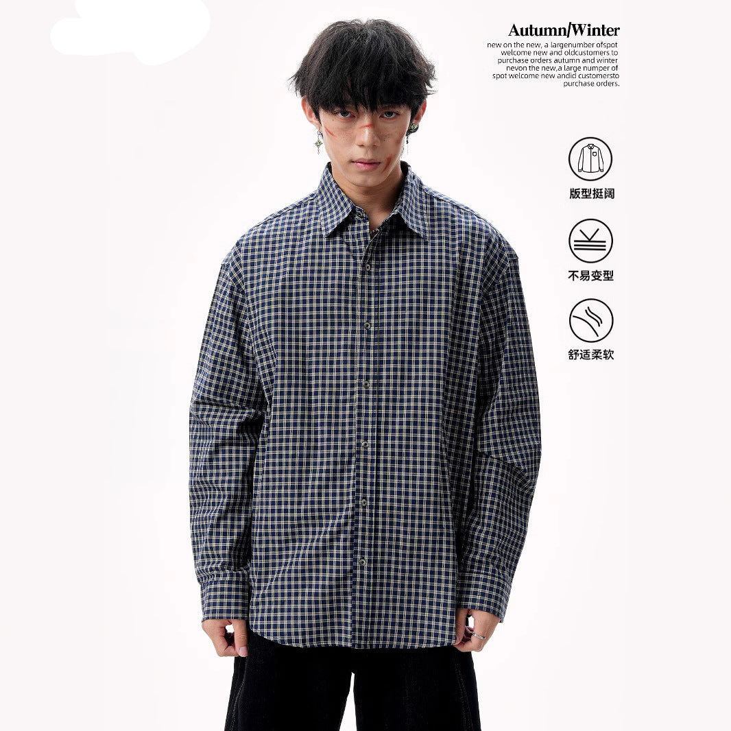 Long Sleeve Casual Button Down Shirt for Men and Women