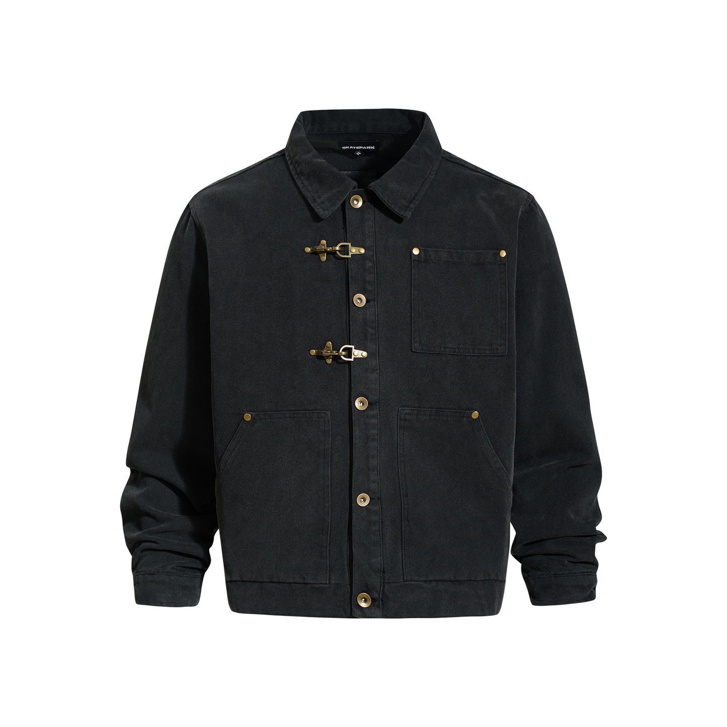 Detroit Style Denim Canvas Jacket