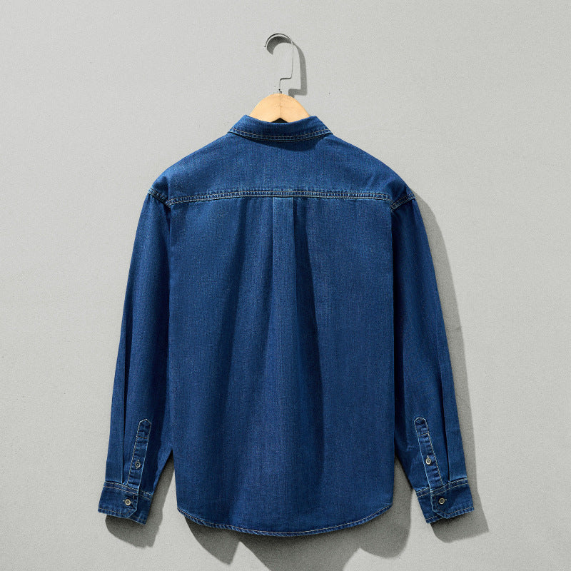Men's Thickened Denim Shirt