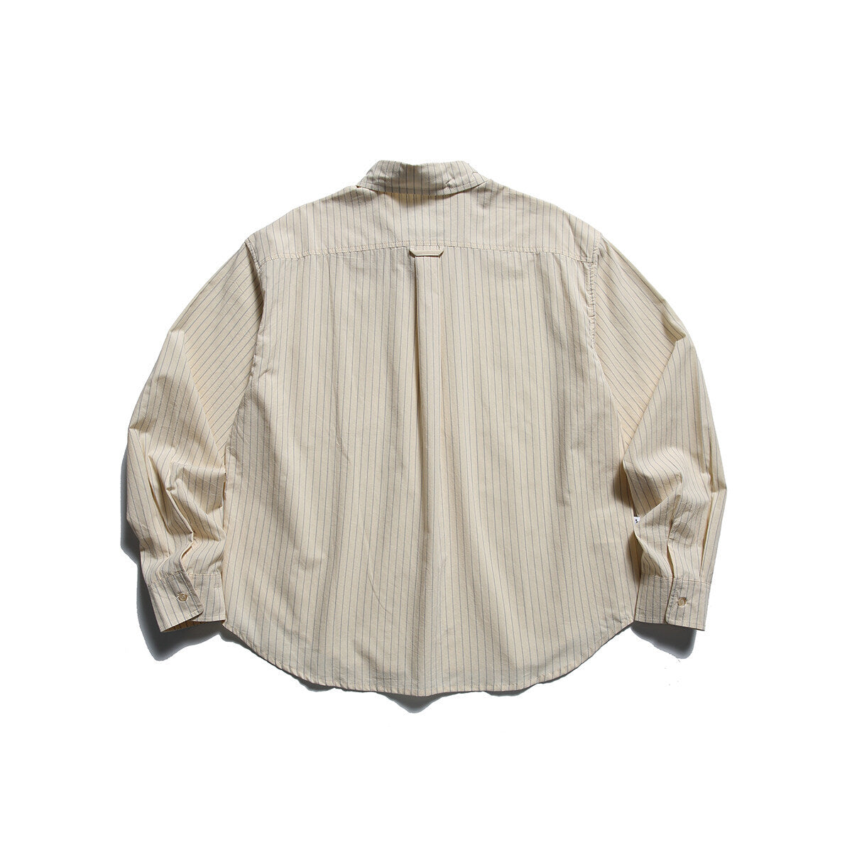 Long Sleeved Striped College Shirt for Men and Women