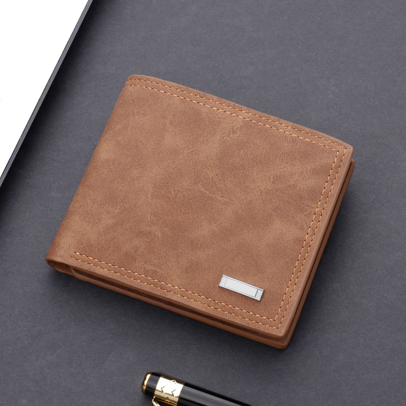 Men's Wallet - Leather with Multiple Card Slots