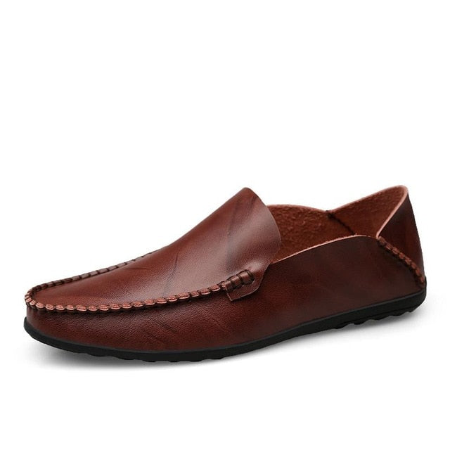 Men's Casual Loafers - Genuine Italian Leather
