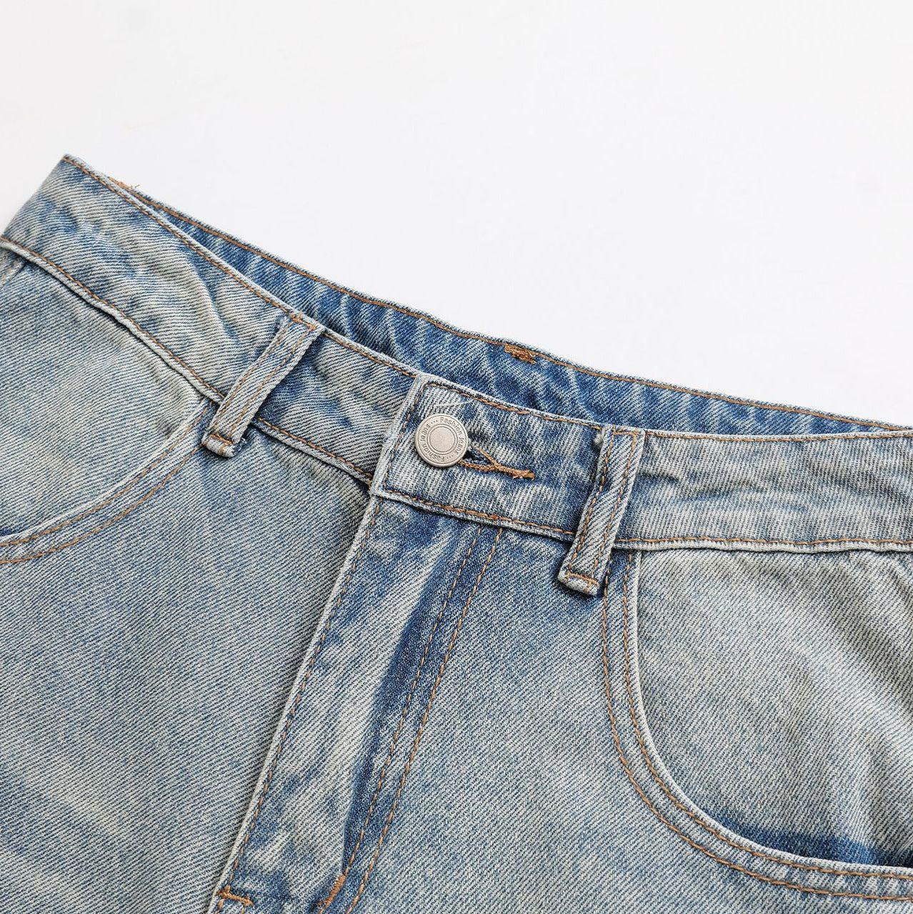 Loose Wide Leg Jeans - Japanese Denim