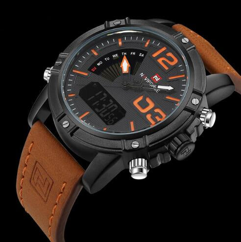 Quartz Watch Men Digital LED Sports Wrist Watch