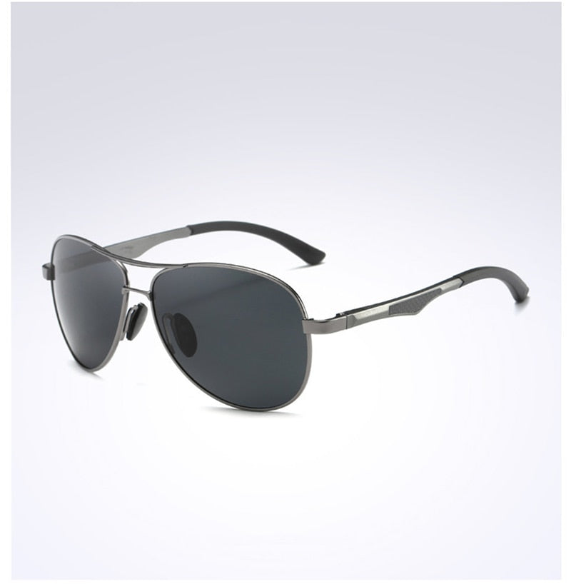 Polarized Aluminum Magnesium Aviator Style Sunglasses