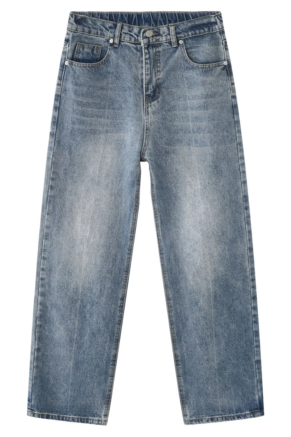 Premium Baggy Jeans with Pockets - Japanese Denim