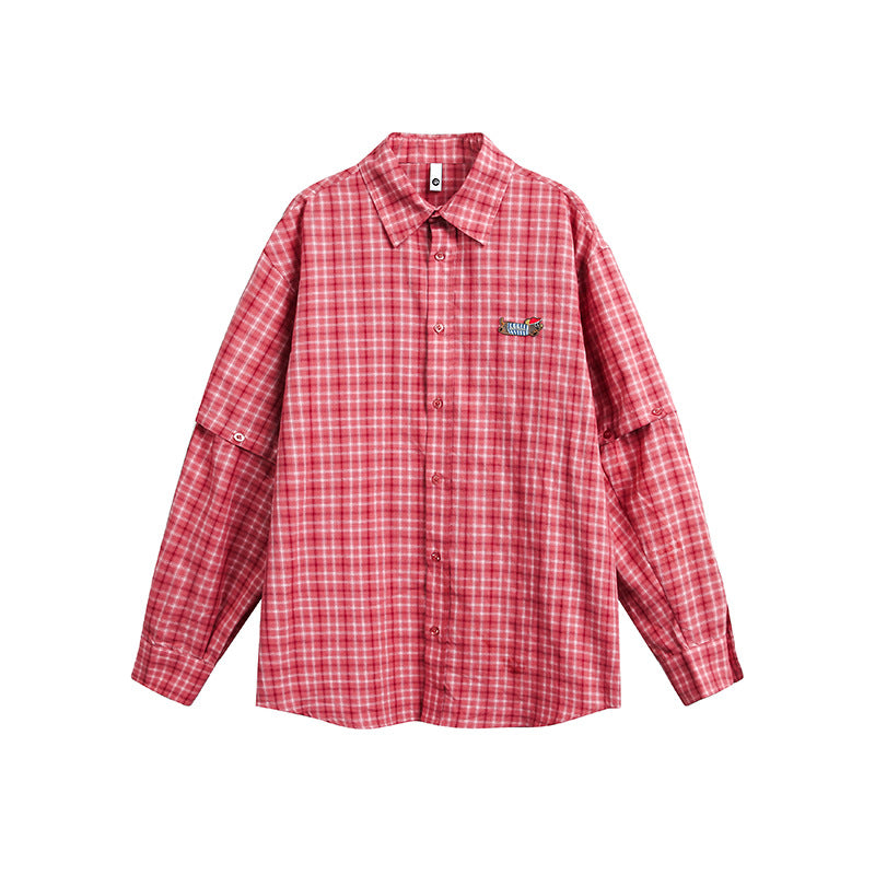 Loose Fit Shirt for Men and Women with Detachable Sleeves