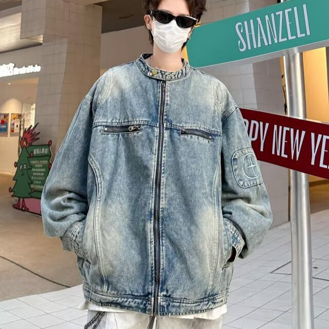 Retro Denim Jacket for Men