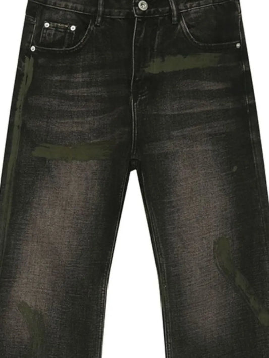 Men's Clean Fit Bootcut Jeans with Pockets