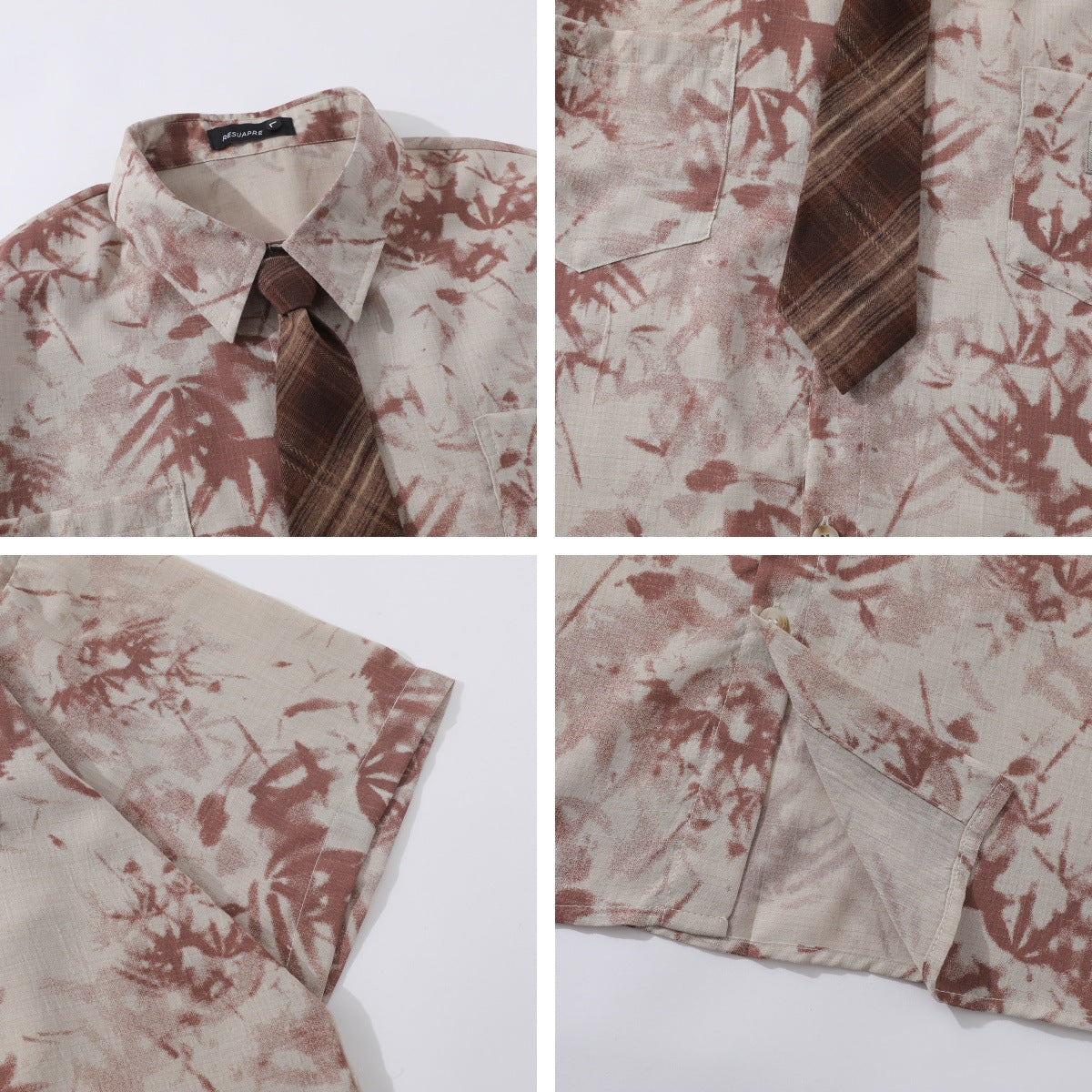 Retro Tie-Dye Shirt for Men and Women