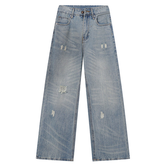 High Waist Loose Fit Flare Trousers for Pear-Shaped Figures