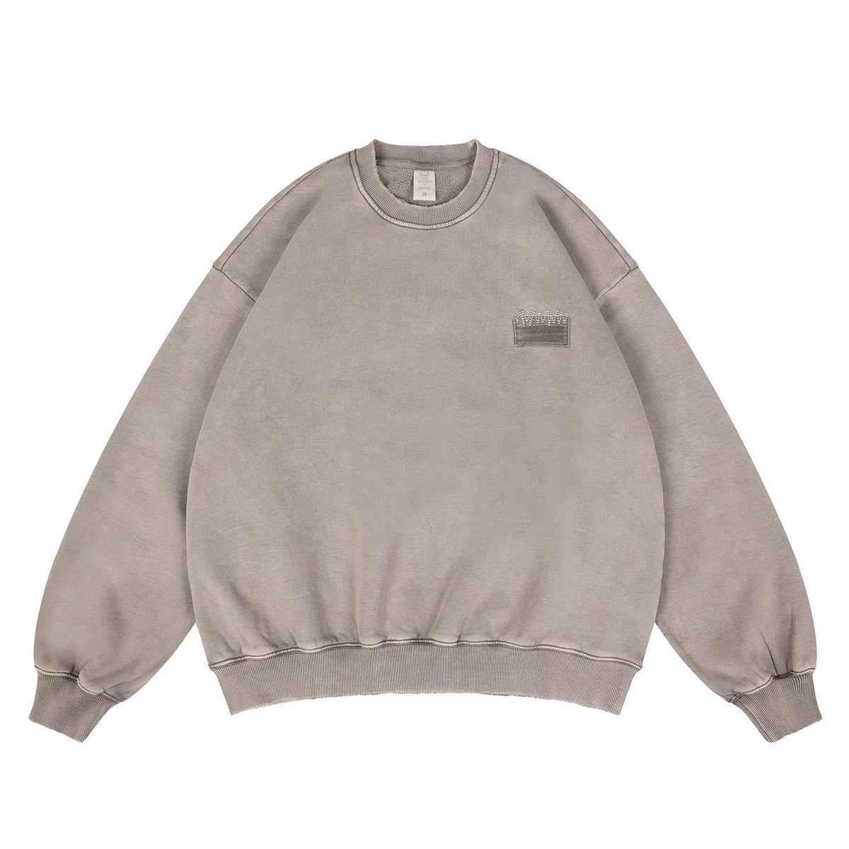 Crewneck Sweatshirt for Men Loose Fit Casual Pullover Hoodie