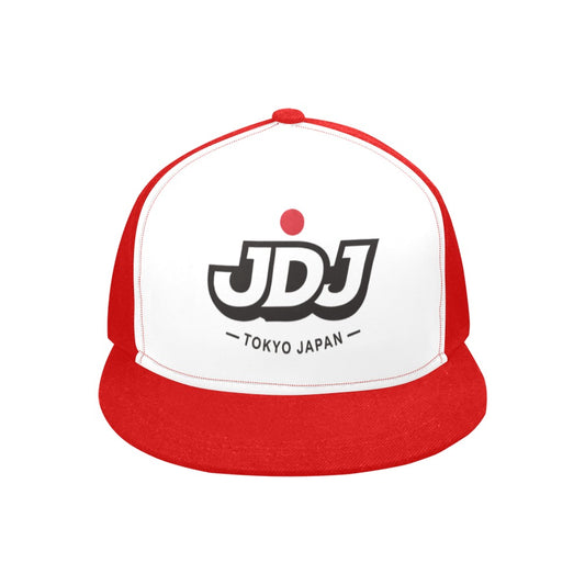 JDJ Logo Peach Suede Unisex Snapback Hat