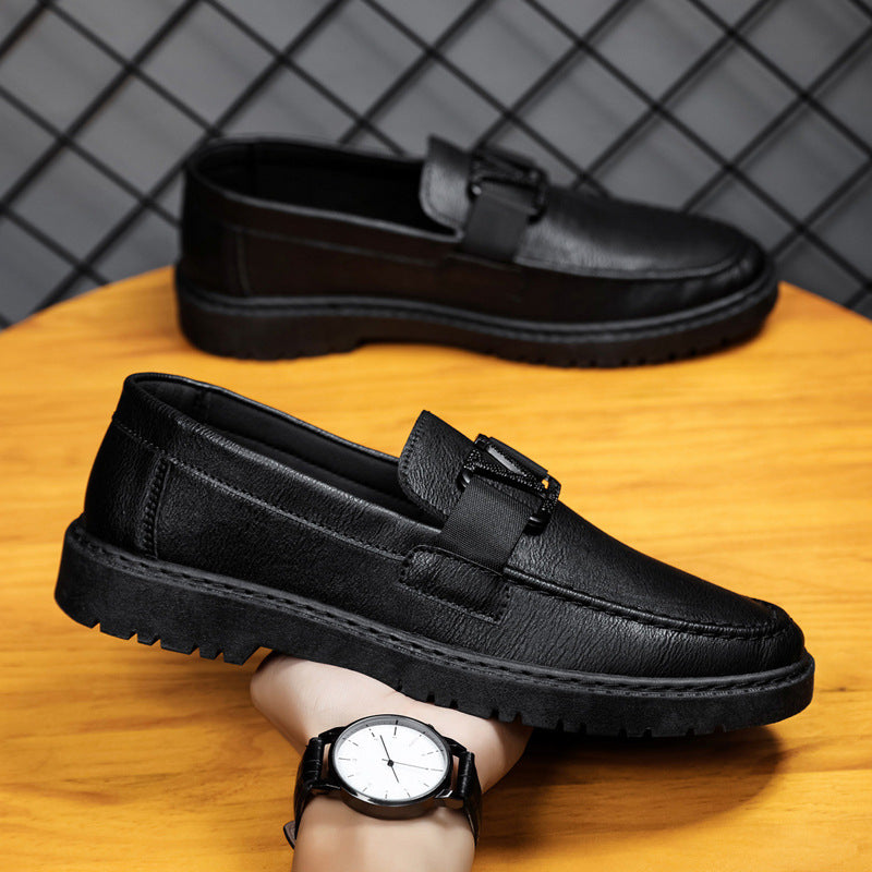 Men's Loafers - Versatile Casual Business Formal Leather Shoes