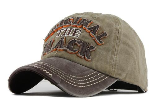 Retro Washed Baseball Cap Fitted Snapback