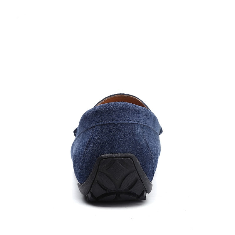 Men's Moccasins Loafers - High-Quality Genuine Leather Flats