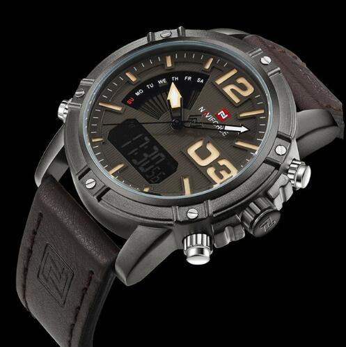 Quartz Watch Men Digital LED Sports Wrist Watch