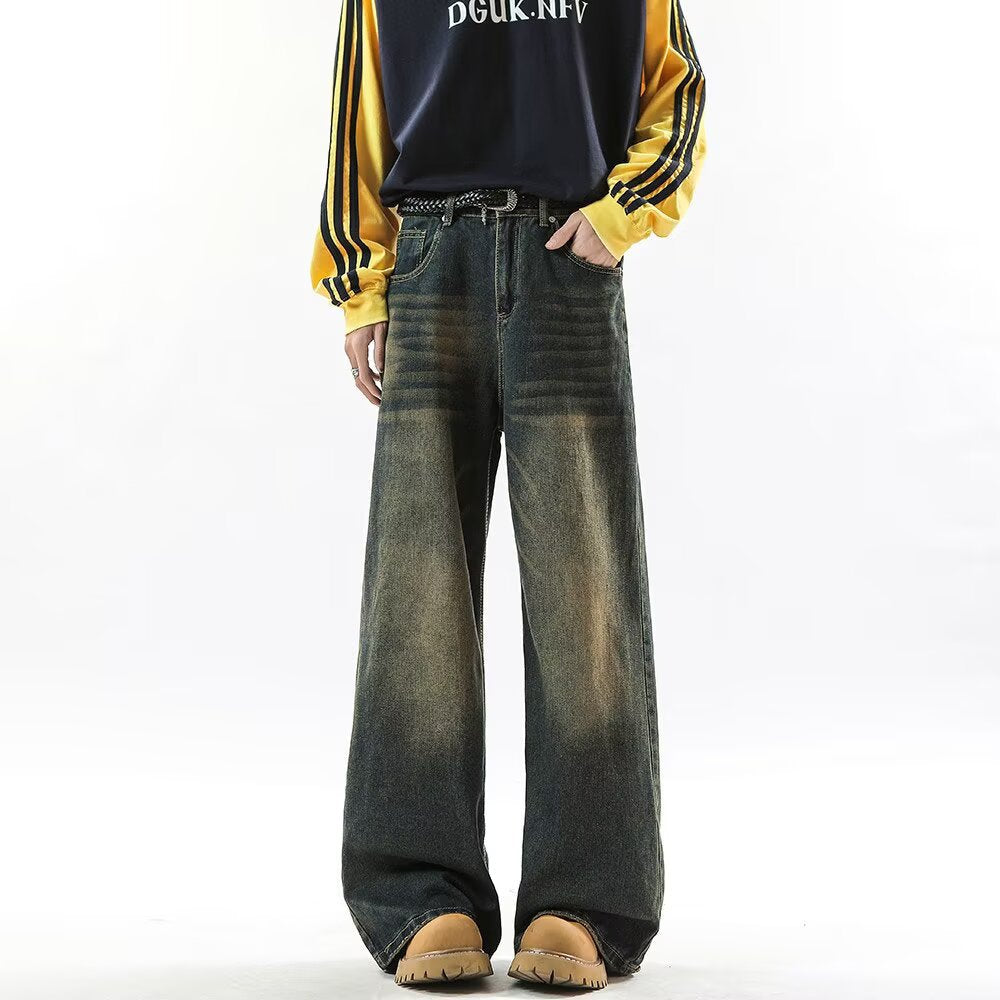 Loose Straight Tube Versatile Casual Floor Length Pants