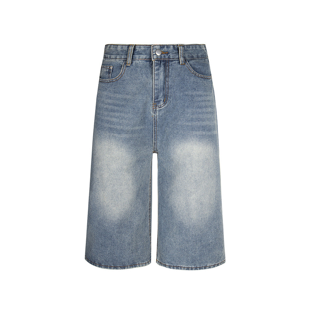Wide Leg Hanging Loose Straight Leg Pants - Premium Japanese Denim