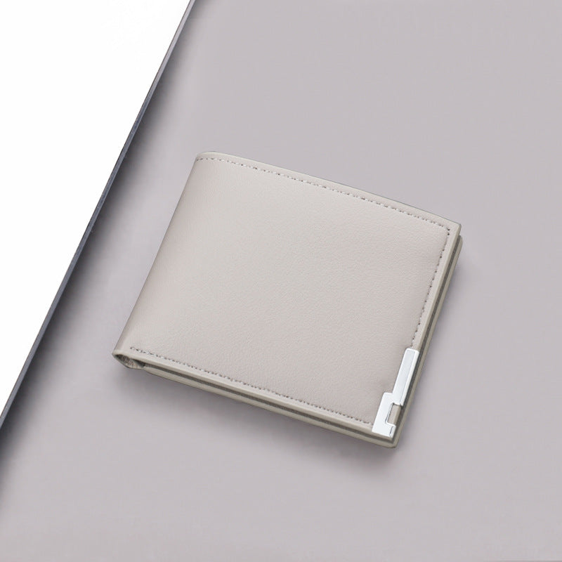 Men's Simple Wallet Ultra Thin - Gray