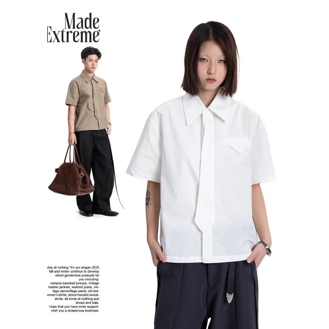 Loose Casual Commuter Versatile Polo Shirt