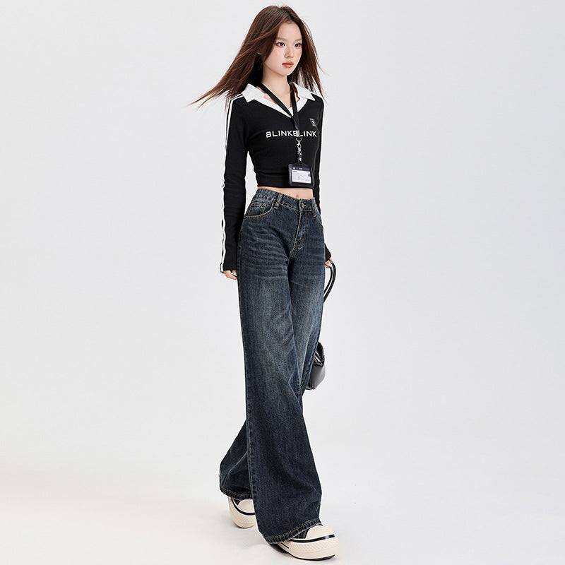 Women's Slimming Wide Leg Jeans