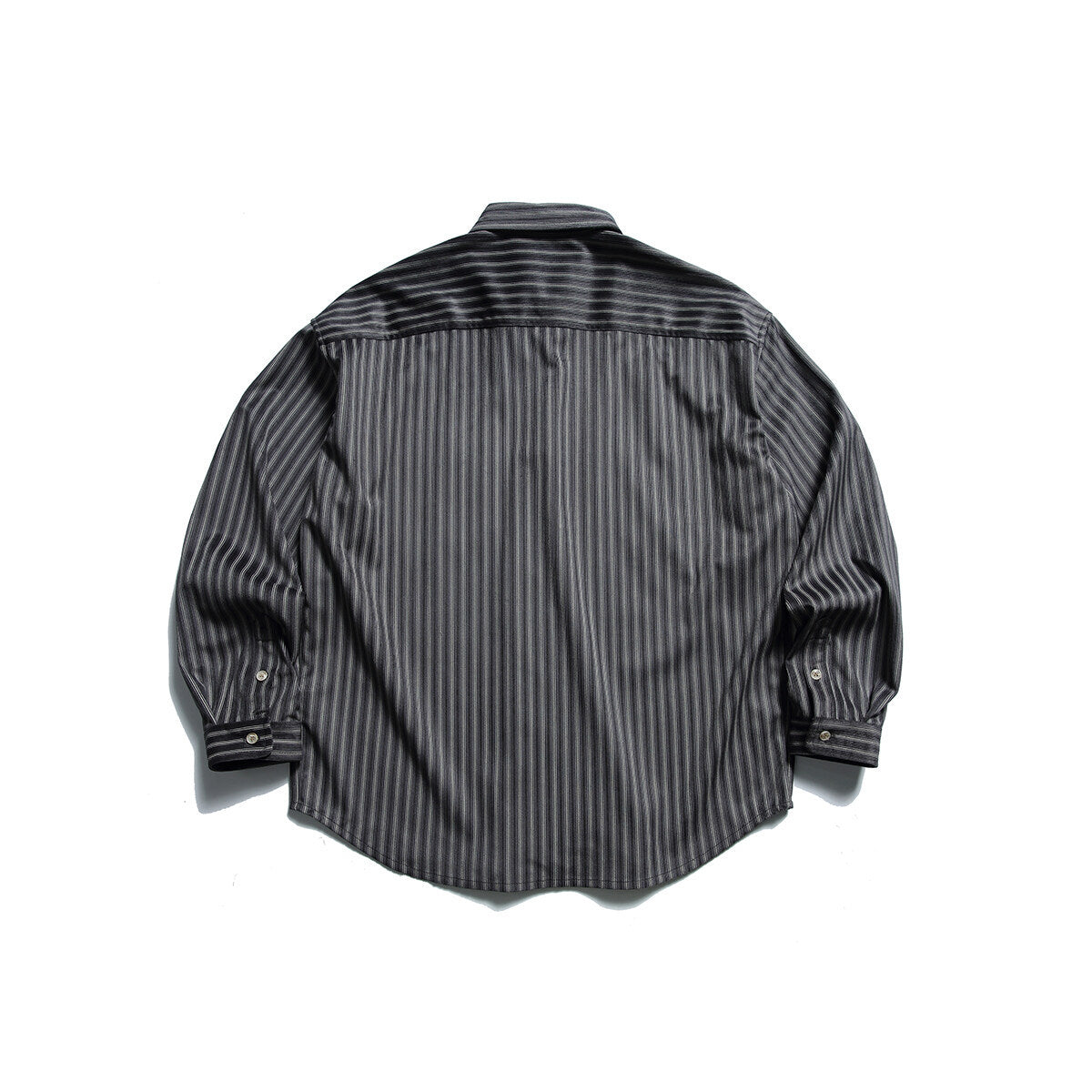 Corduroy Casual Loose Striped Long Shirt for Men