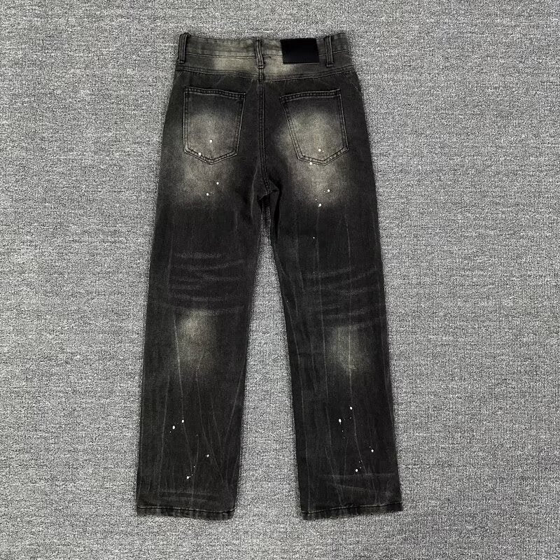 Splash Ink Jeans Men's Loose Straight Leg Pants