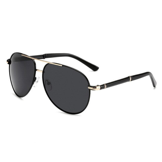 Men's Polarized Pilot Sunglasses For Everyday Style And UV Protection