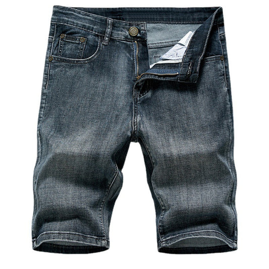 Men's Plain Denim Shorts