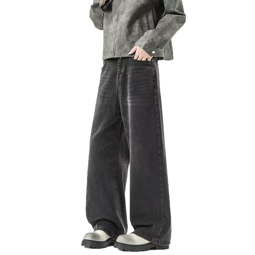 Loose Straight Tube Versatile Casual Floor Length Pants