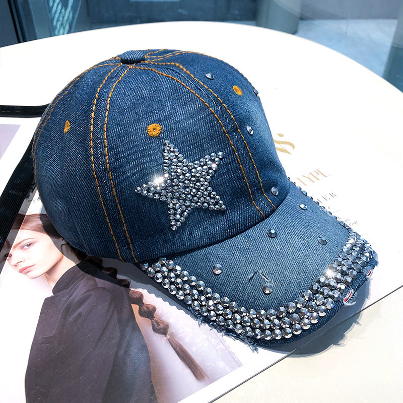 Cowboy Baseball Hat - Rhinestone