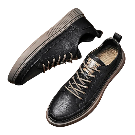 Men's Casual Leather Sneakers