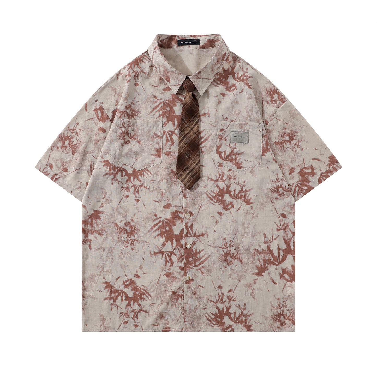 Retro Tie-Dye Shirt for Men and Women