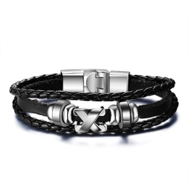 Infinity Bracelet - Genuine Leather