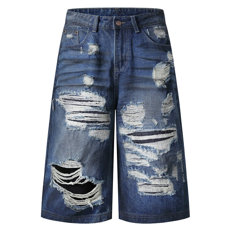 Unisex Summer Aesthetic Punk Pants - Post-Apocalyptic Style