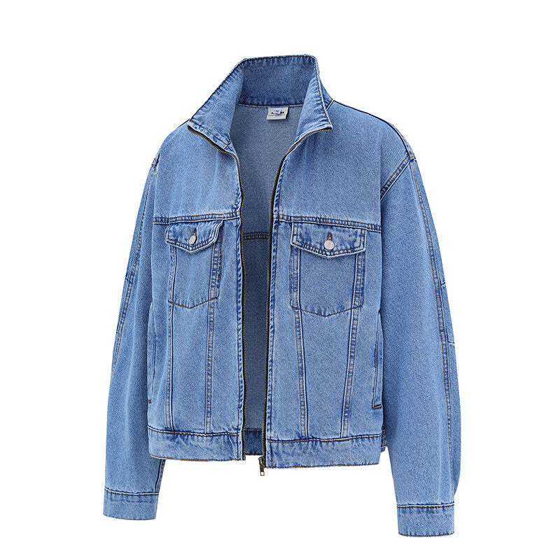 Trendy Denim Work Jacket for Men